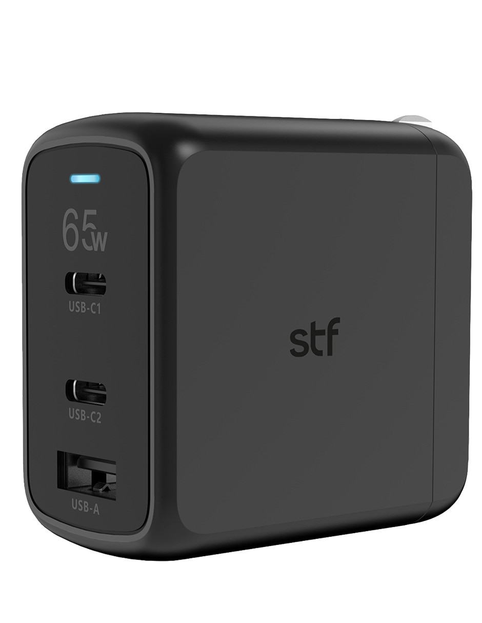Cargador pared USB tipo A + USB tipo C 3