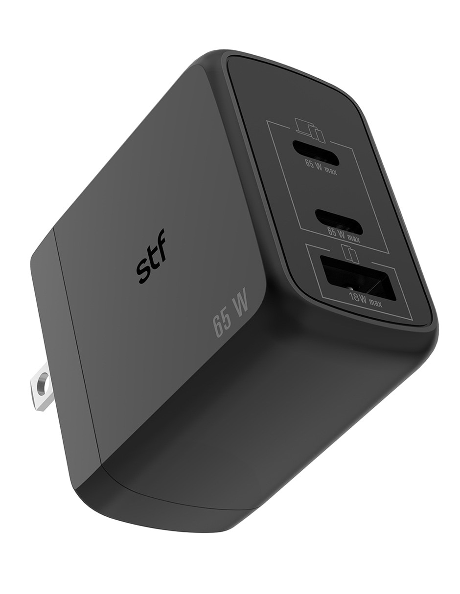 Cargador pared USB tipo A + USB tipo C 5