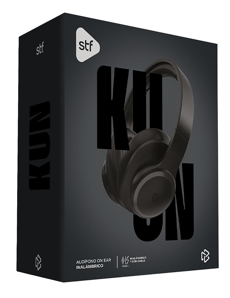 Audífono on-ear stf audífono inalámbrico on ear stf kun  alámbrica e inalámbrica "con (si aplica)" no