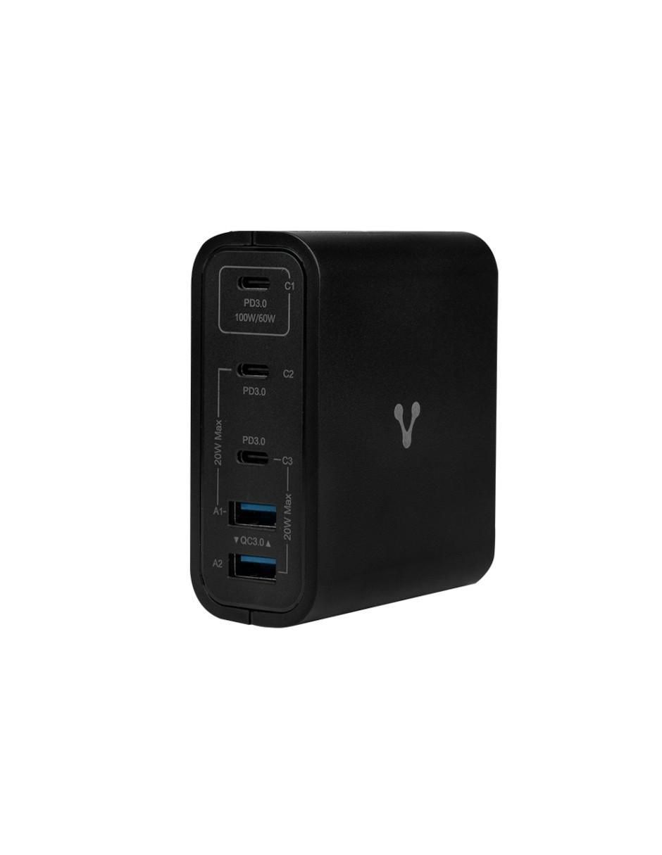 Cargador pared USB tipo A + USB tipo C 2