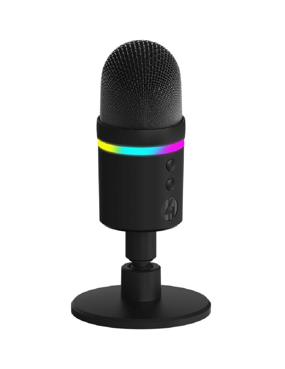 Micrófono micrófono gaming alámbrico xp-rgbsm-v1-4g 2