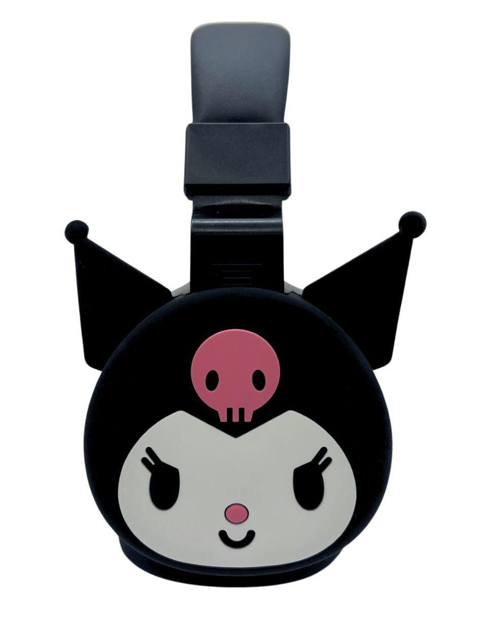 Audífonos de diadema Kuromi inalámbricos
