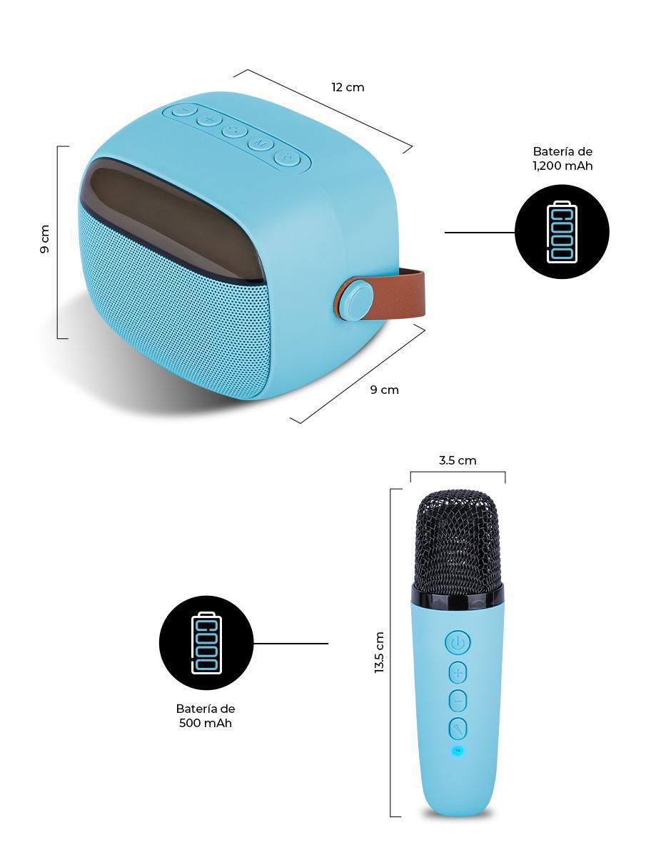 Bocina recargable DN-SPK01A bluetooth 7