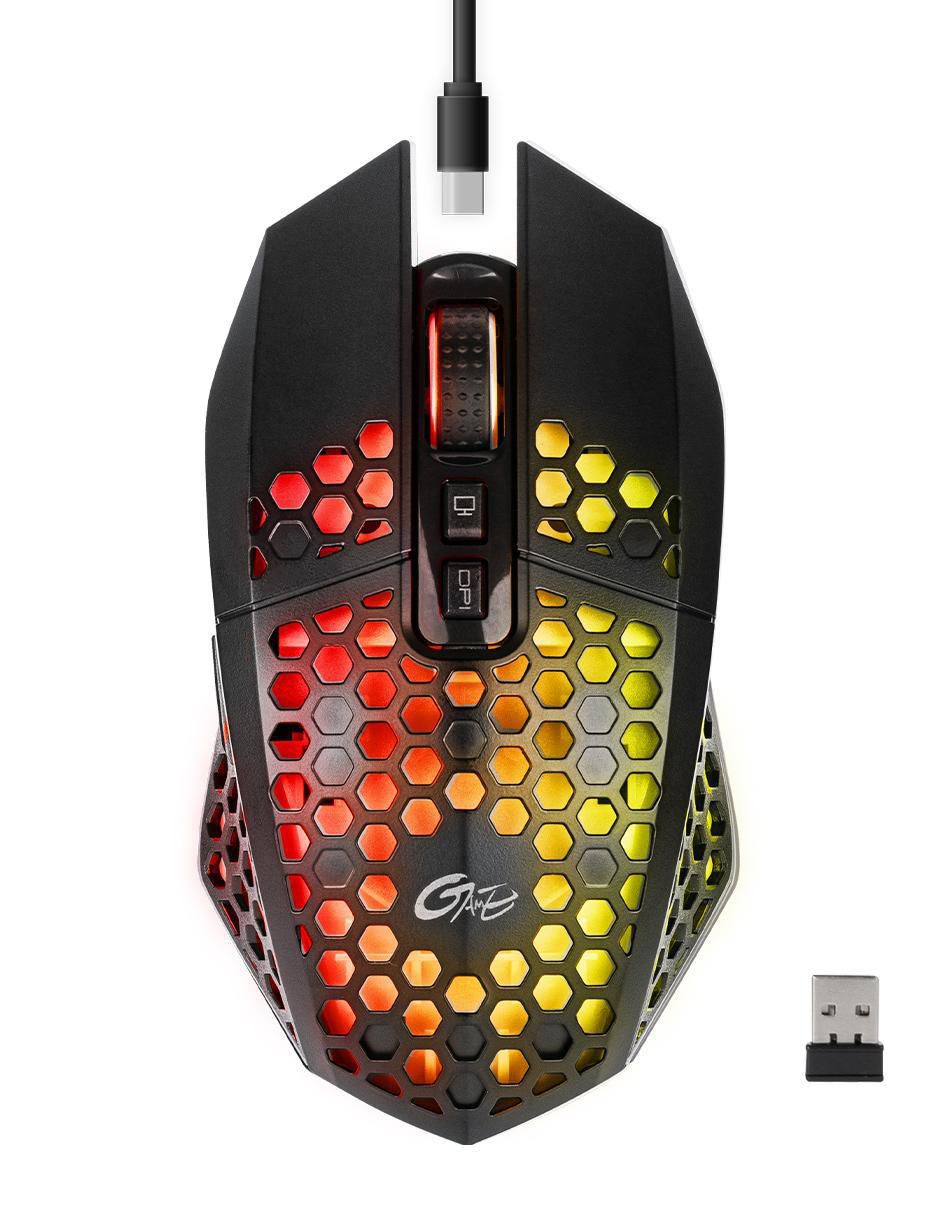 "mouse/mouse gamer" inalámbrica techzone dn-wm89b dn-wm89b