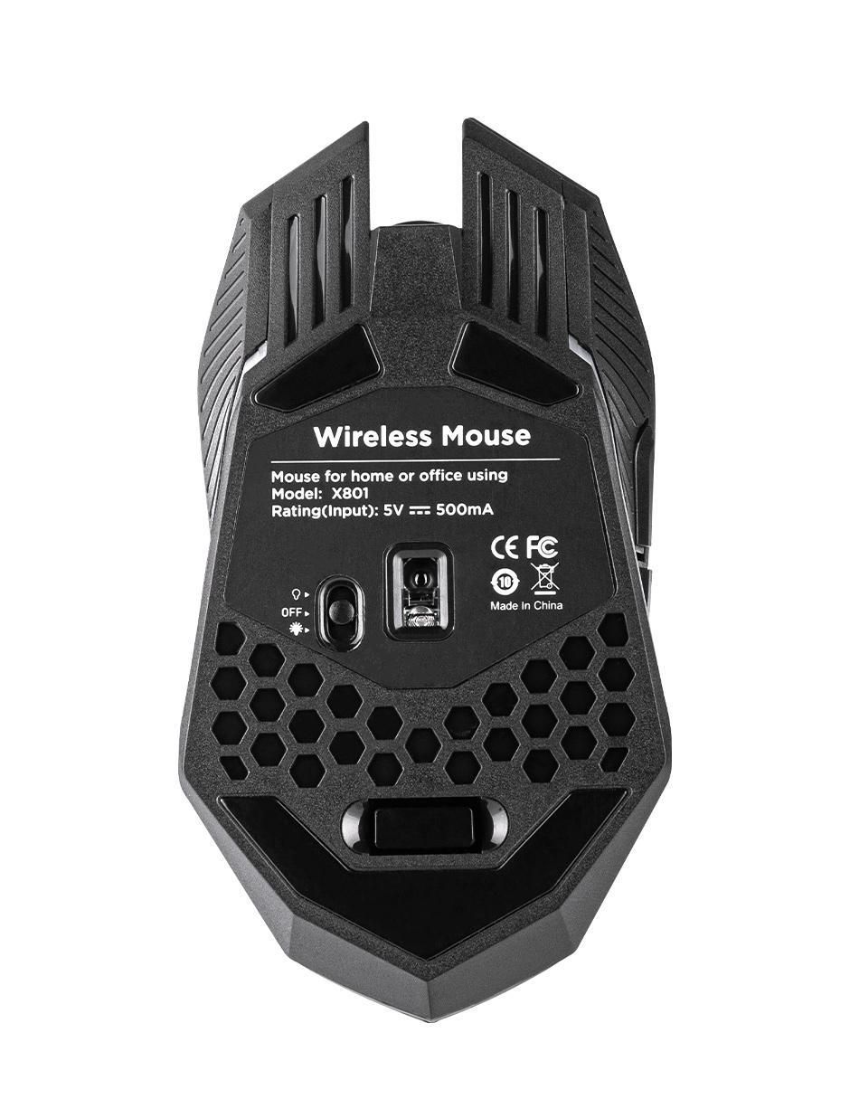 "mouse/mouse gamer" inalámbrica techzone dn-wm89b dn-wm89b