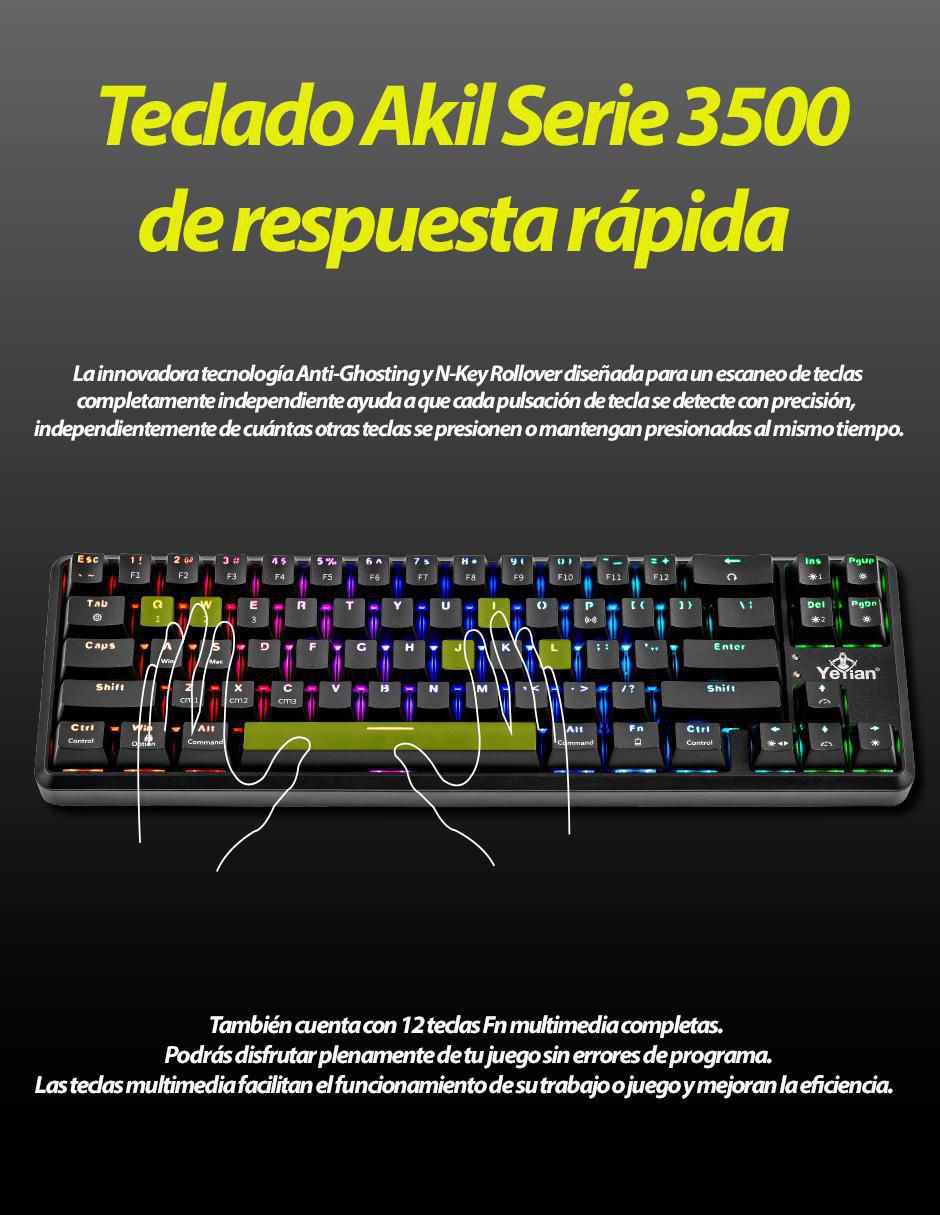 Teclado Gamer 8