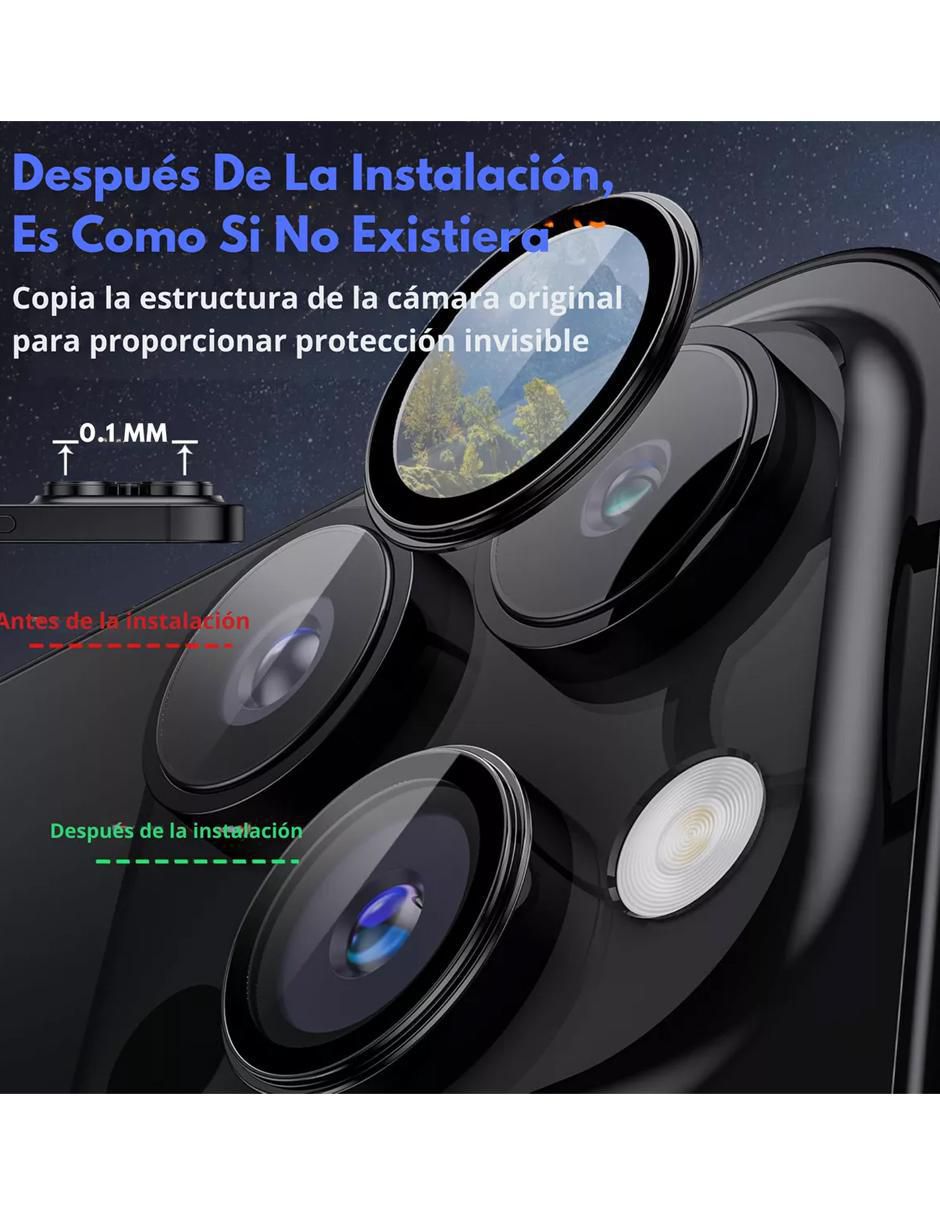 "funda para" apple kit total armor con aros de protección para cámara "de" tpu