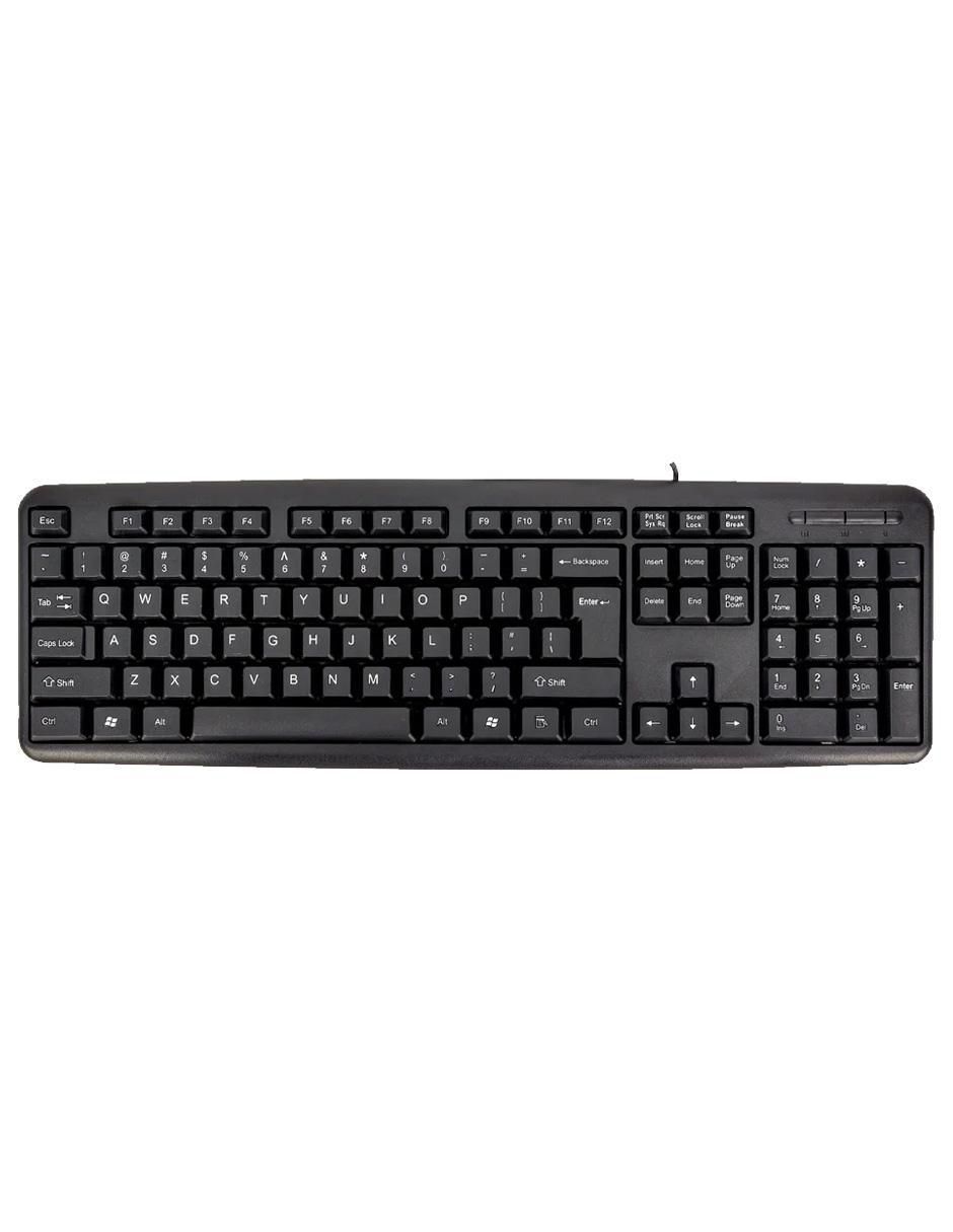 Teclado conexión alámbrica KB8236