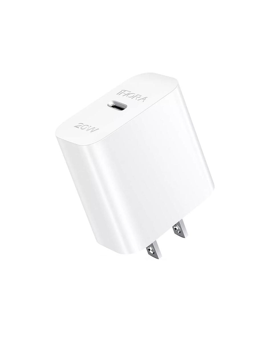 Cargador pared Lightning + USB tipo C 3