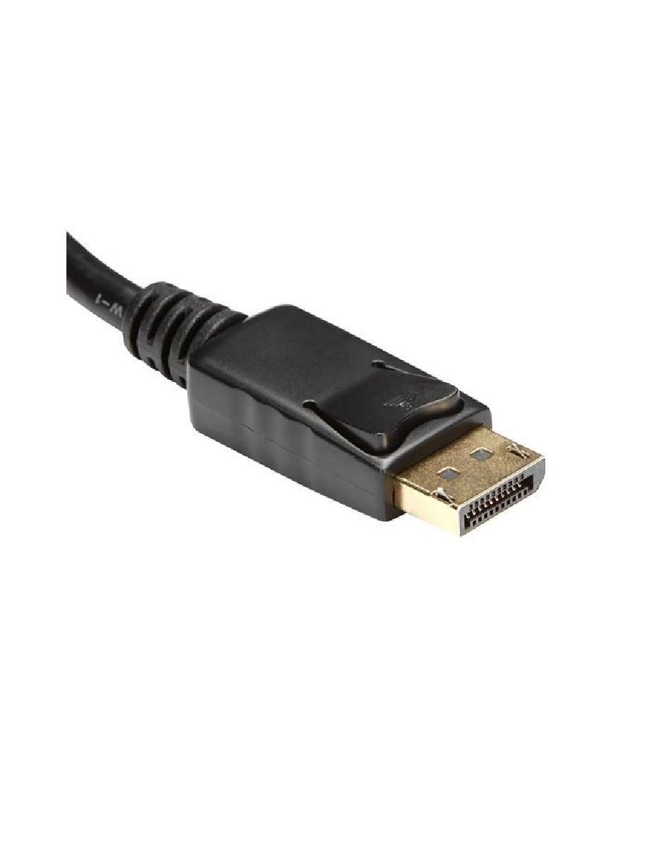 Cable HDMI a tipo displayport de 20 cm 2