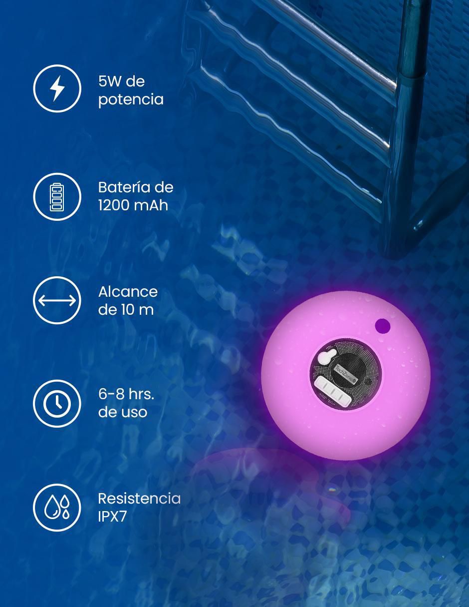 Bocina portátil TZAUBOB01 bluetooth 5
