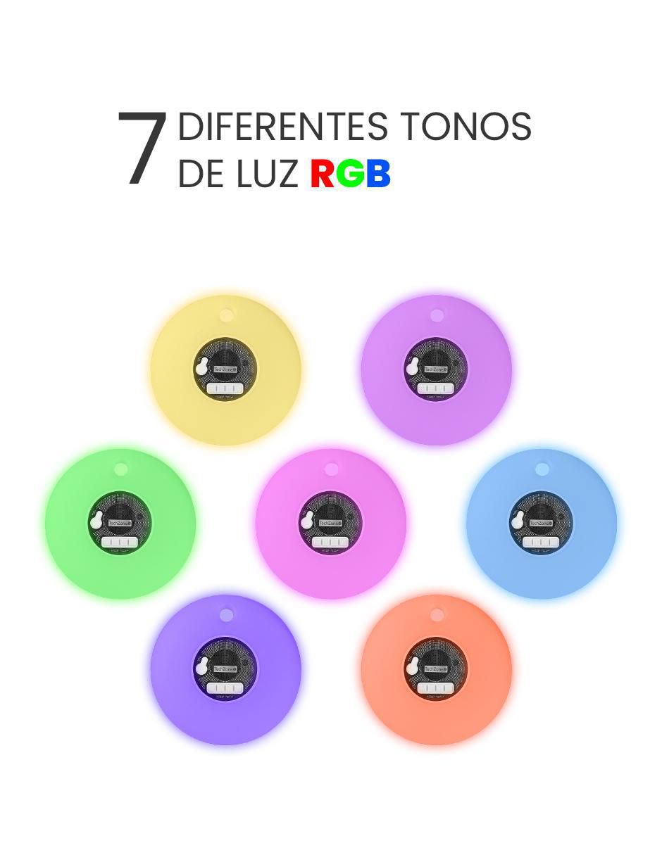 Bocina portátil TZAUBOB01 bluetooth 6
