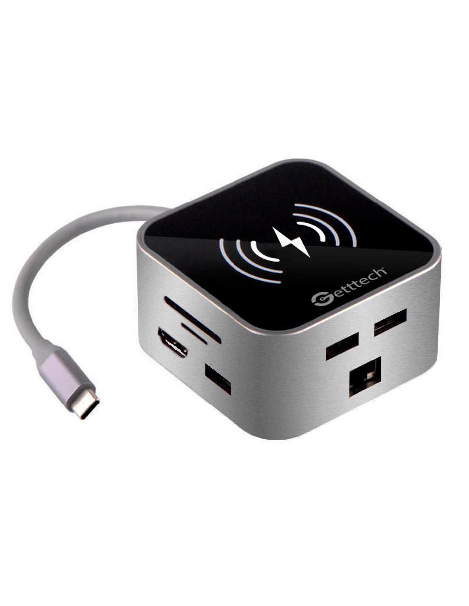 Hub Docking Station Thunderbolt USB C GHW-69401 de 10 contactos Hub Docking Station Thunderbolt USB C GHW-69401 de 10 contactos
