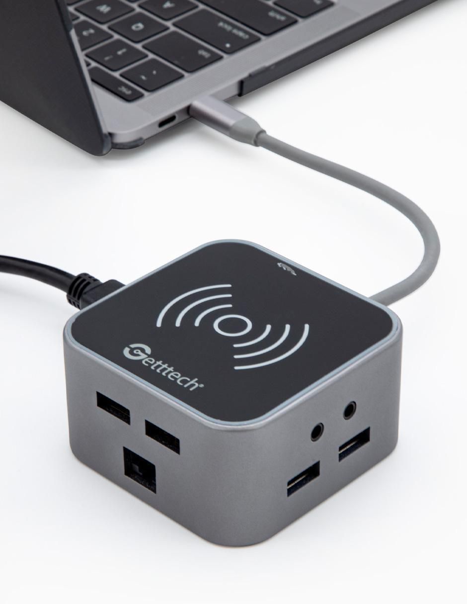 Hub Docking Station Thunderbolt USB C GHW-69401 de 10 contactos 8