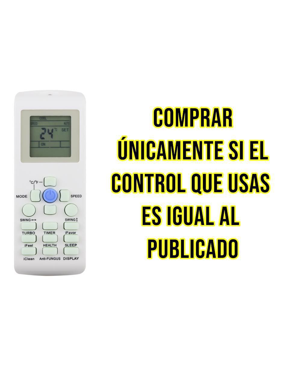 Control remoto para aire acondicionado CE-YM9 YORK Ykr-p/001e 6