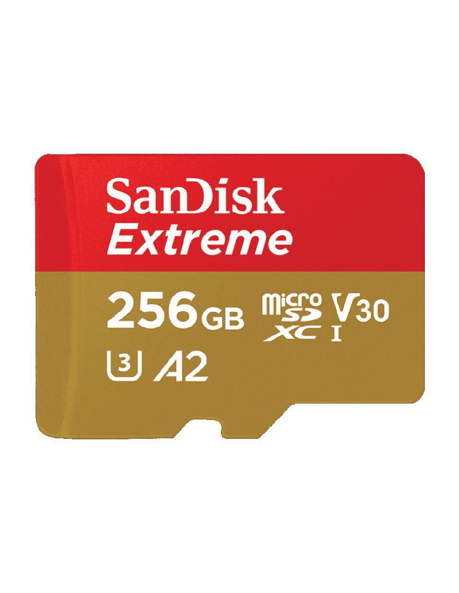 Memoria micro SD capacidad 256 GB 2