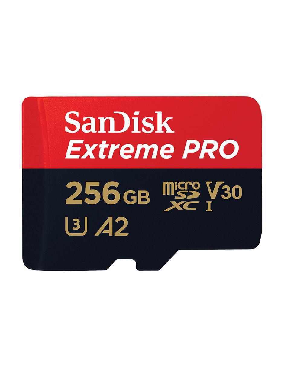Memoria Micro SD capacidad 256 GB 2