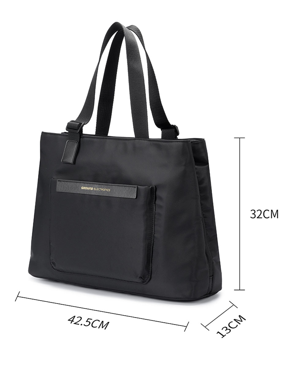 BOLSA PORTA LAPTOP GROUND ELECT, NEGRO