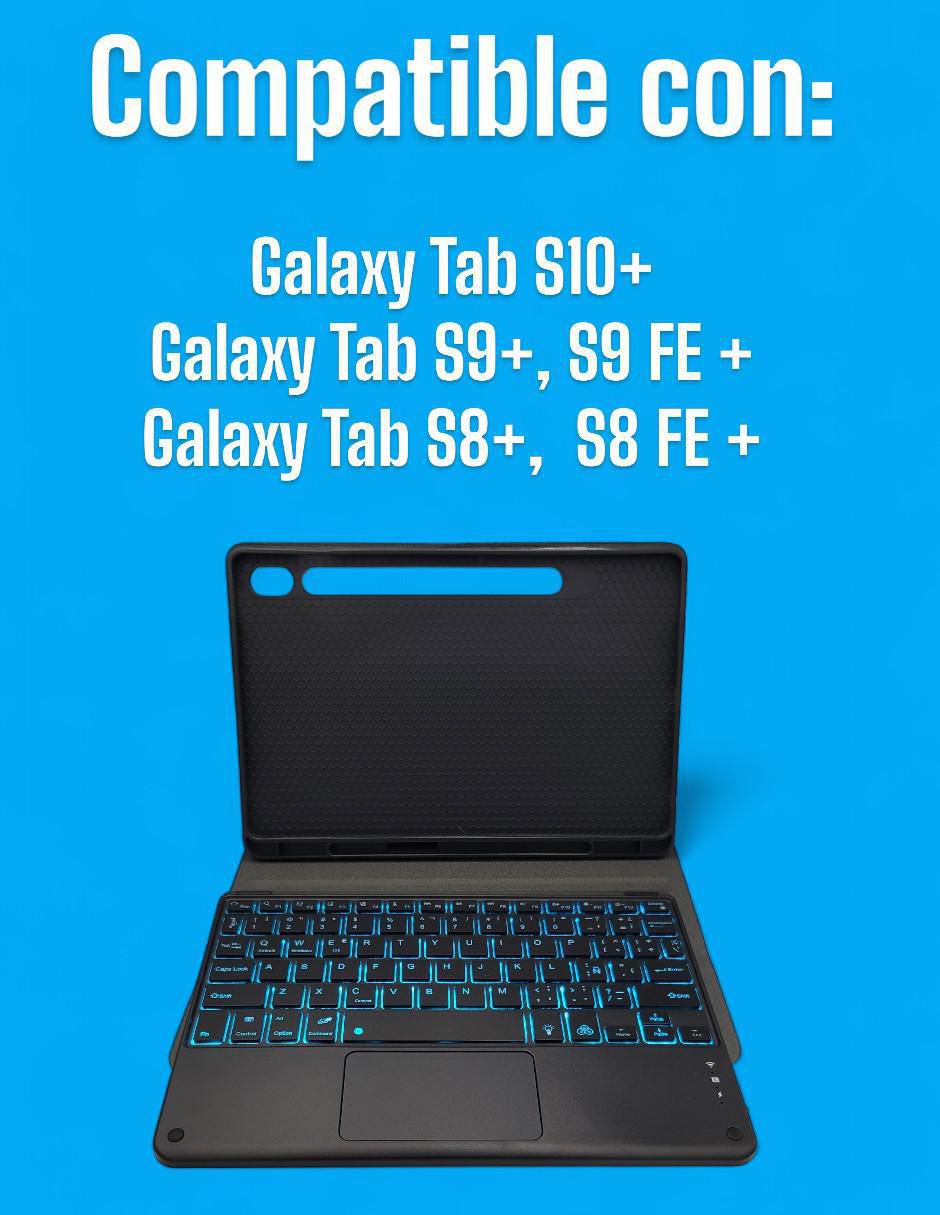 Funda para tablet Galaxy tab S10+ de 12.4" 2