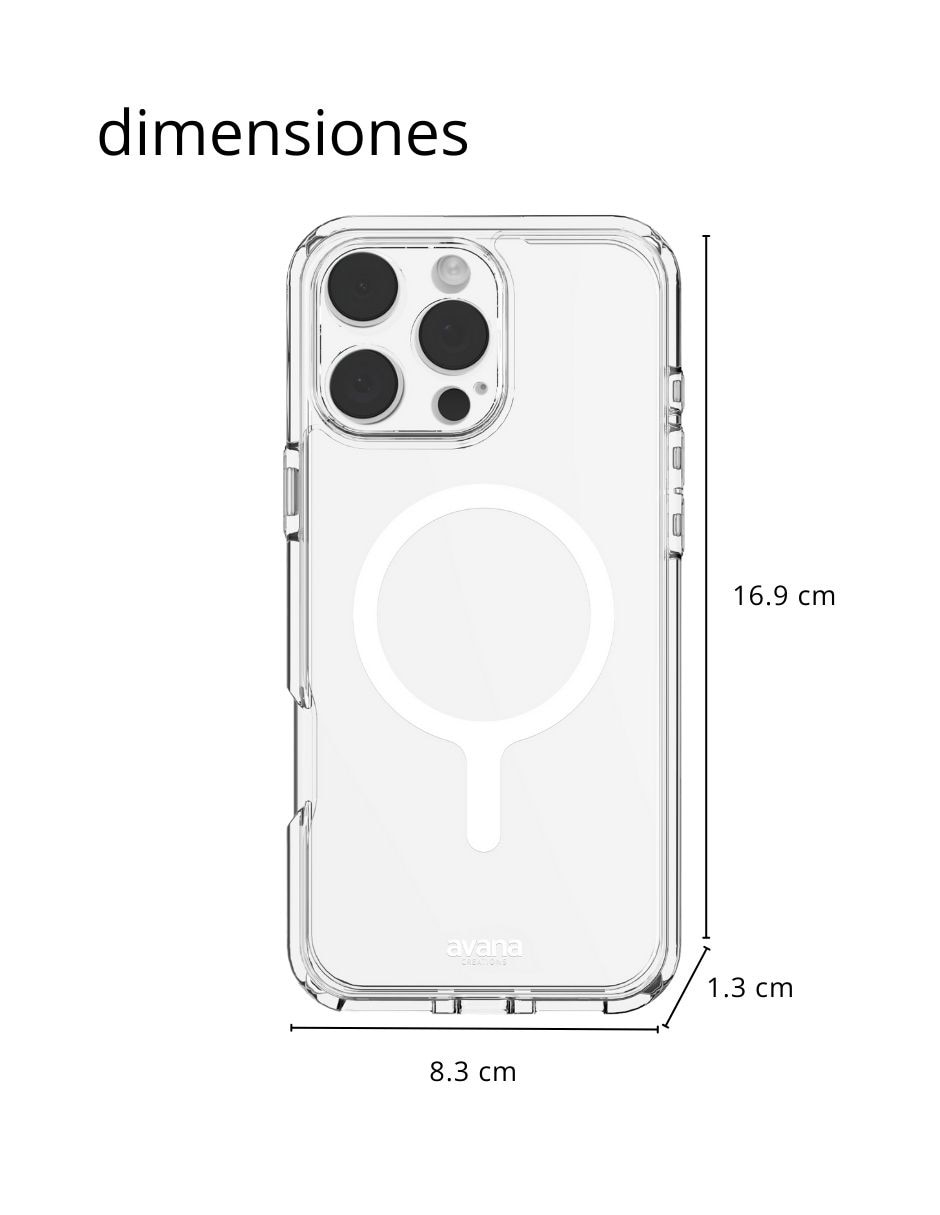 Funda para iPhone de policarbonato 12