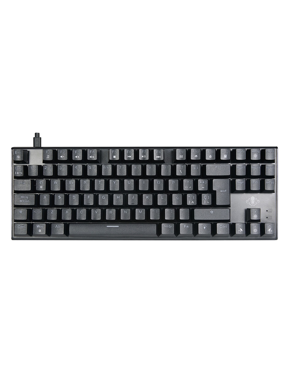 Teclado USB Bluetooth gamer retroiluminado español GG-A49414 5