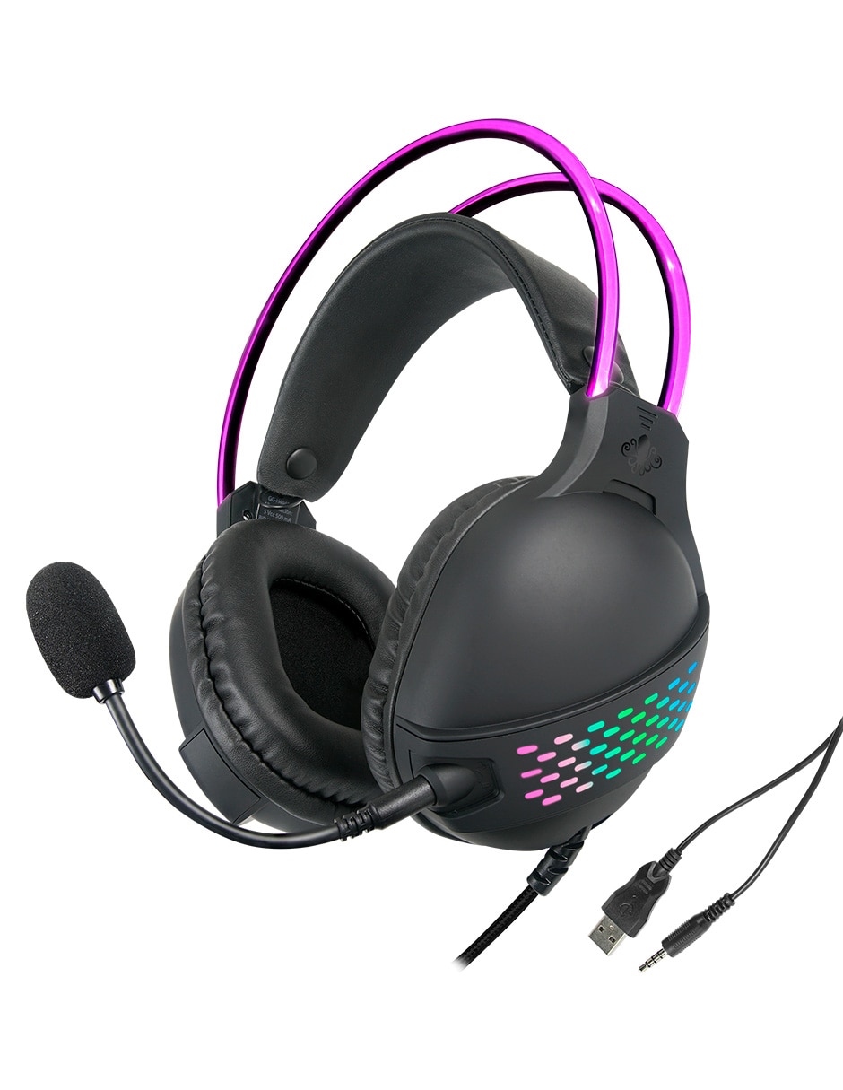 Audífonos gamer alámbrica