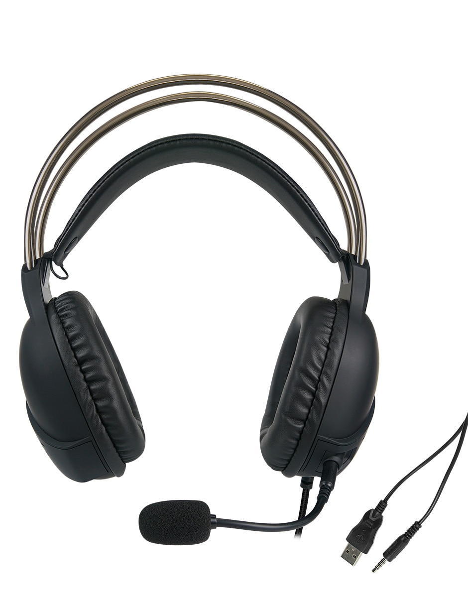 Audífonos gamer alámbrica 3