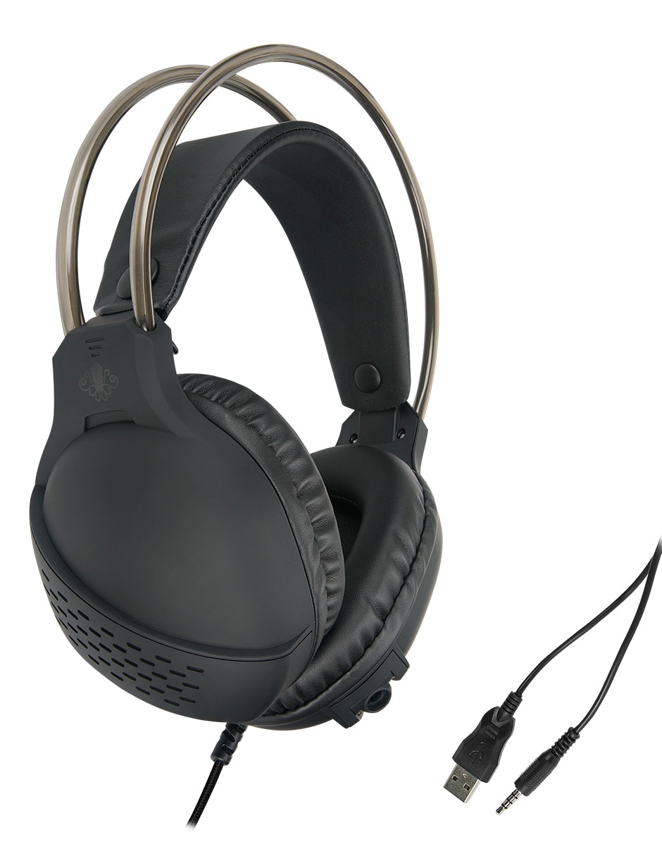 Audífonos gamer alámbrica 4