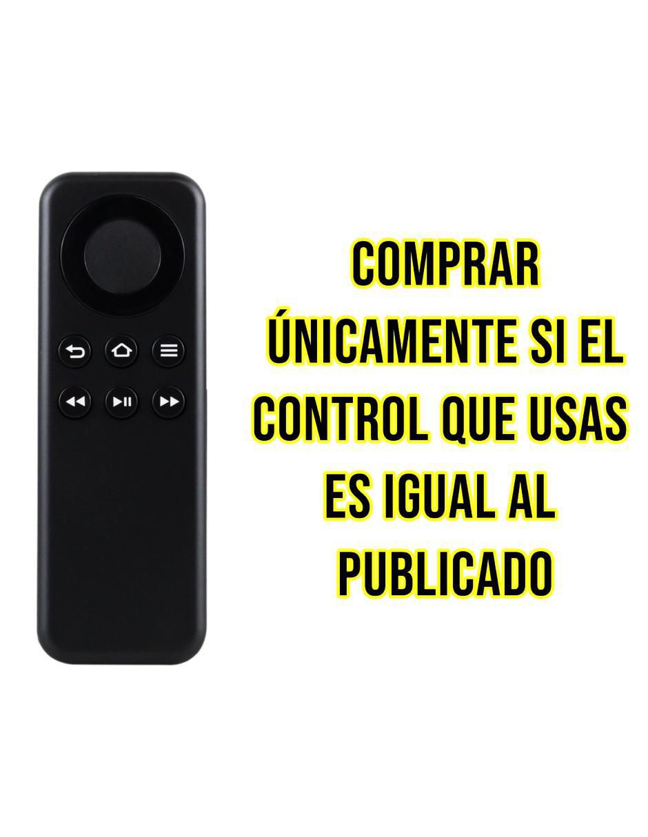 Control remoto para Smart TV YMX-01 Amazon Fire Stick y Fire TV 6