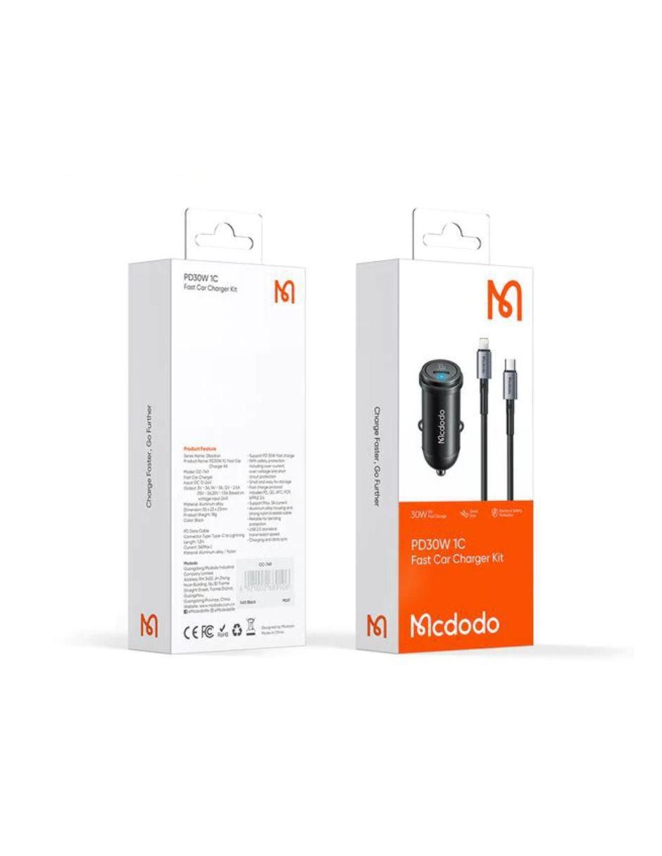 Cargador auto USB tipo C 7