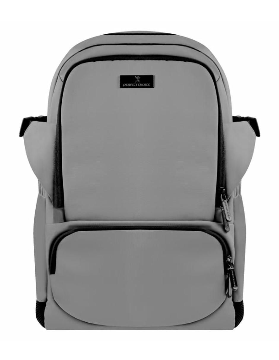 Mochila con portalaptop impermeable unisex