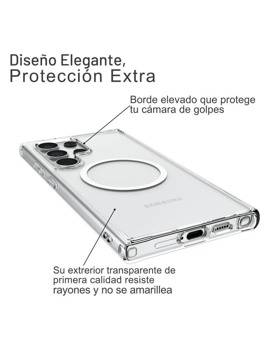 Funda para Samsung Clear Magnético de policarbonato 3