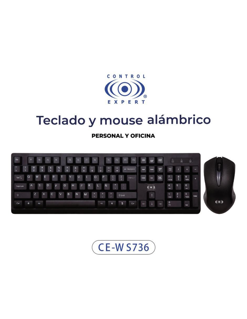 Mouse y teclado CE-WS736 3