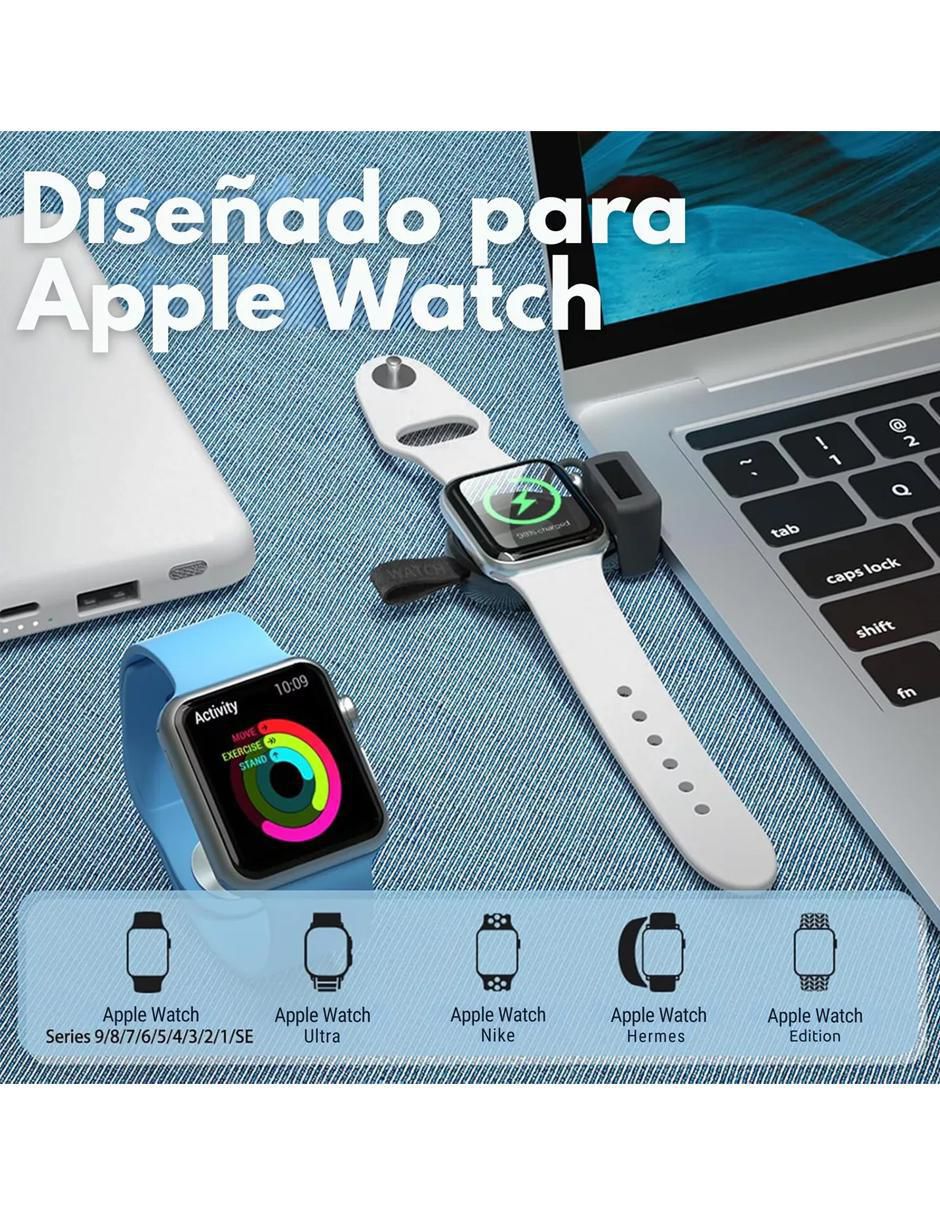 Cargador para Smartwatch USB tipo A + USB tipo C 2