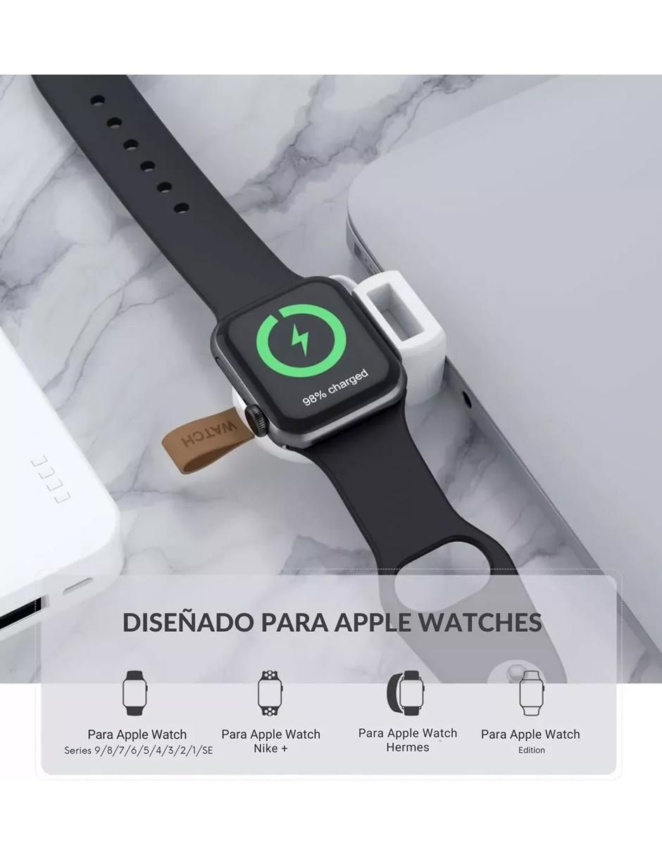 Cargador para Smartwatch Mr. Gadgets USB tipo A + USB tipo C