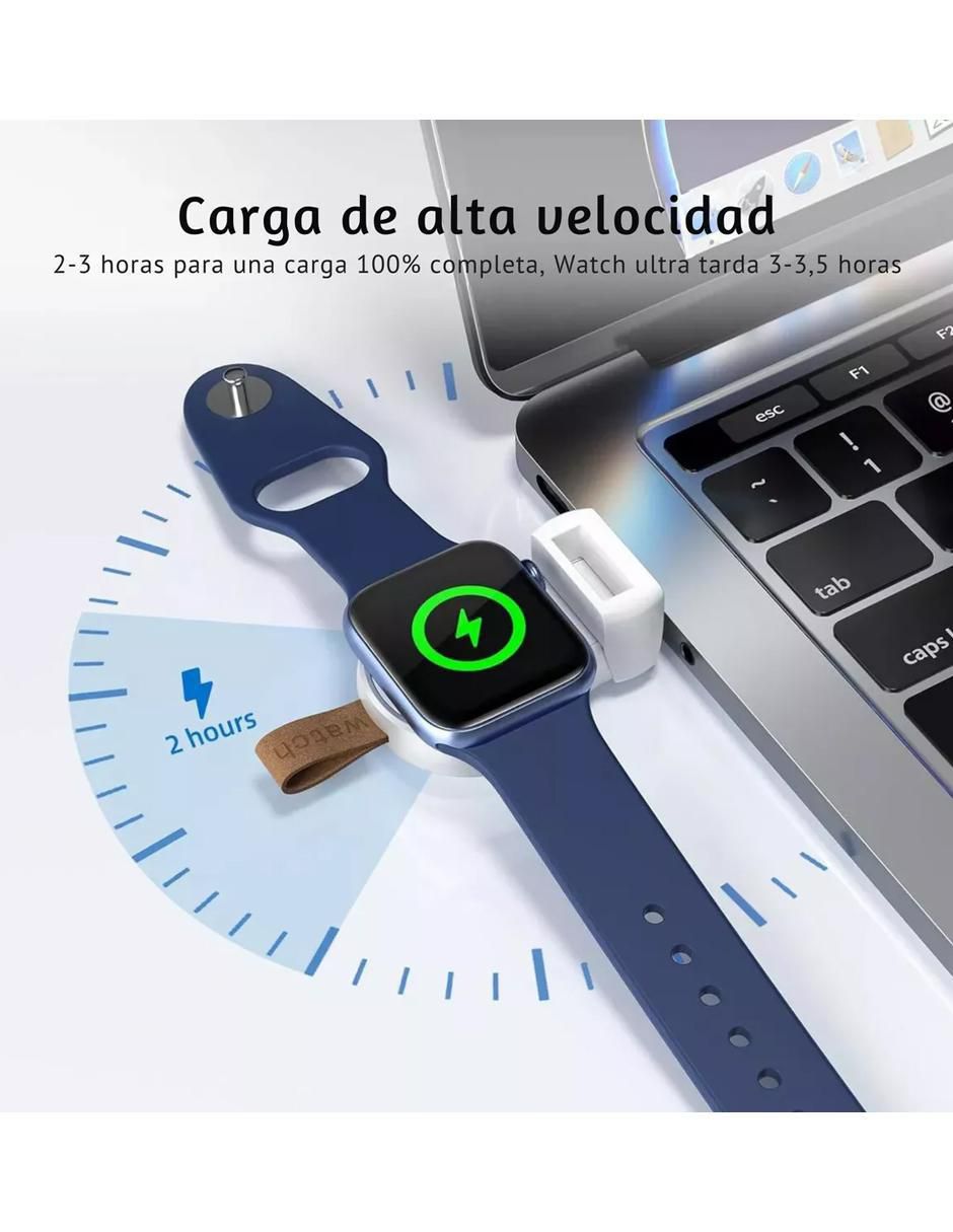 Cargador para Smartwatch Mr. Gadgets USB tipo A + USB tipo C