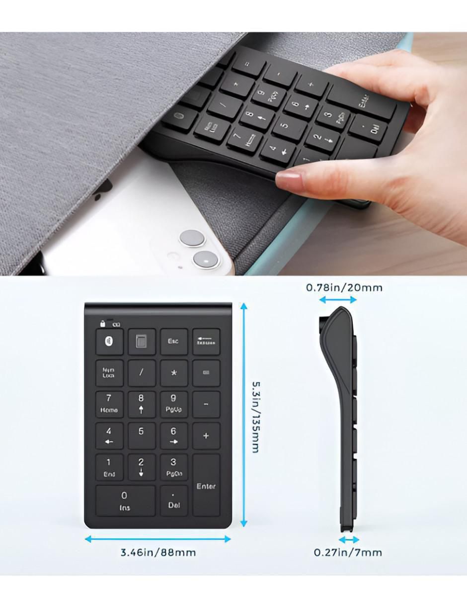 Teclado conexión inalámbrica 3