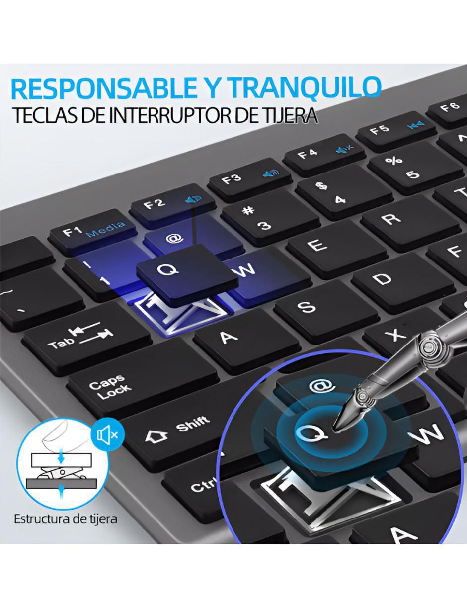 Teclado conexión inalámbrica 4