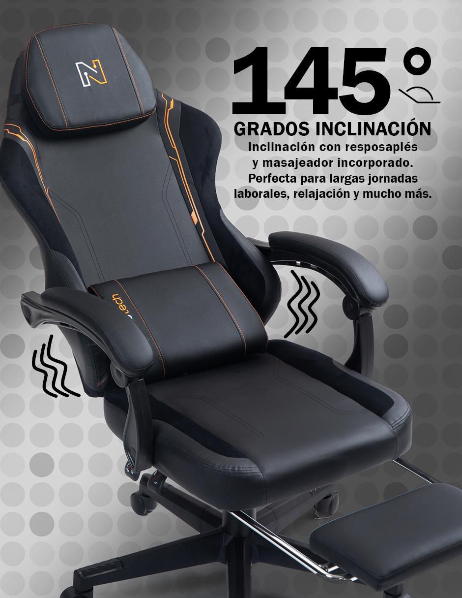 Silla gamer nenotech nenotech  "de" mezcla de materiales