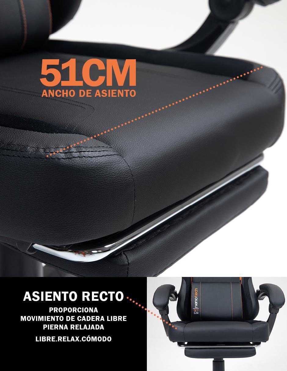 Silla gamer nenotech nenotech  "de" mezcla de materiales