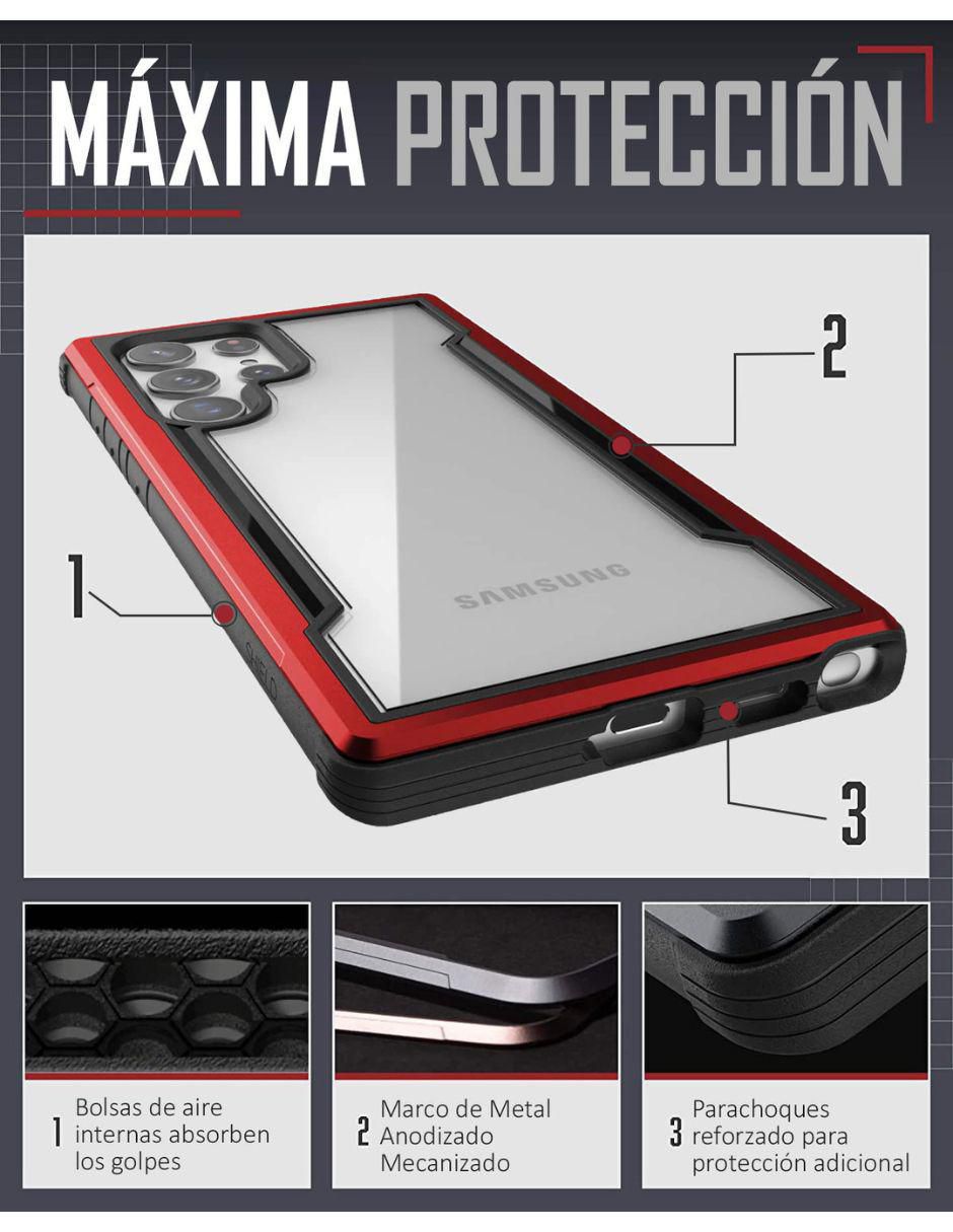 "funda para" samsung shield s23 ultra "de" aluminio