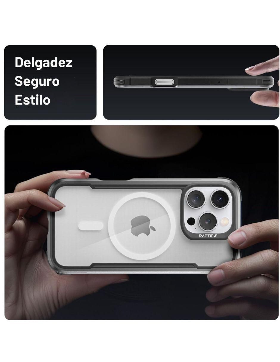 "funda para" apple shield magnetica iphone 16 pro "de" aluminio