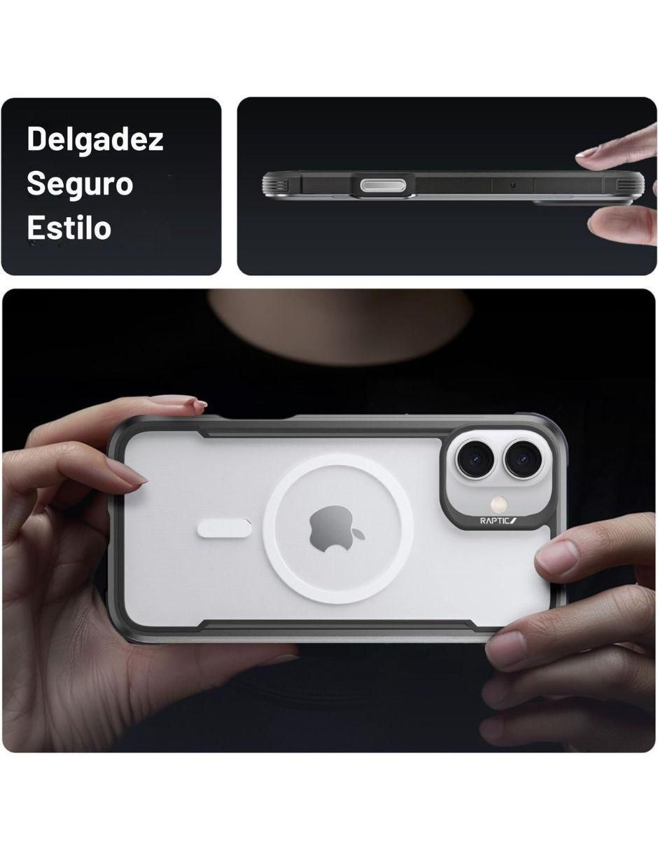 "funda para" apple shield magnetica iphone 16 plus "de" aluminio