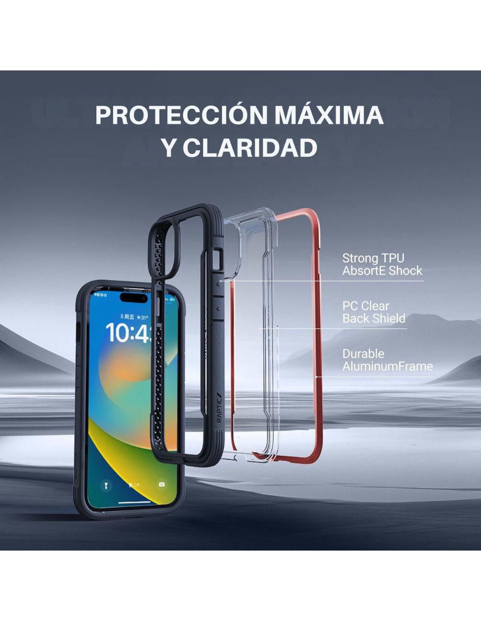 "funda para" apple shield iphone 16 pro max "de" aluminio