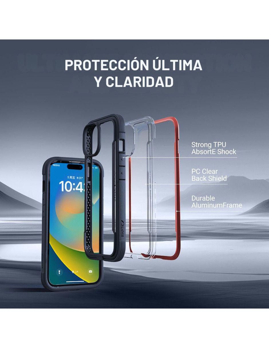 "funda para" apple shield iphone 16 "de" aluminio