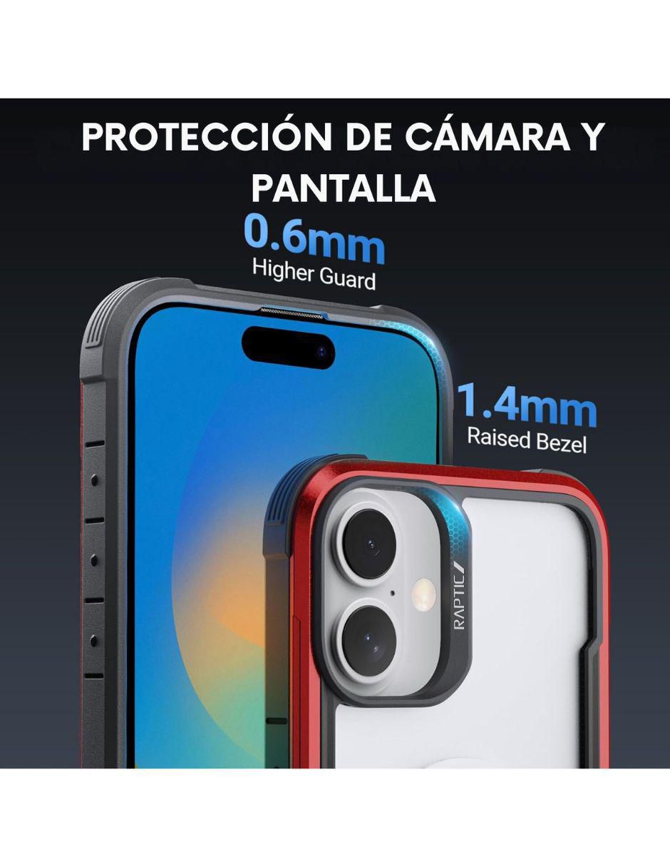 "funda para" apple shield iphone 16 "de" aluminio