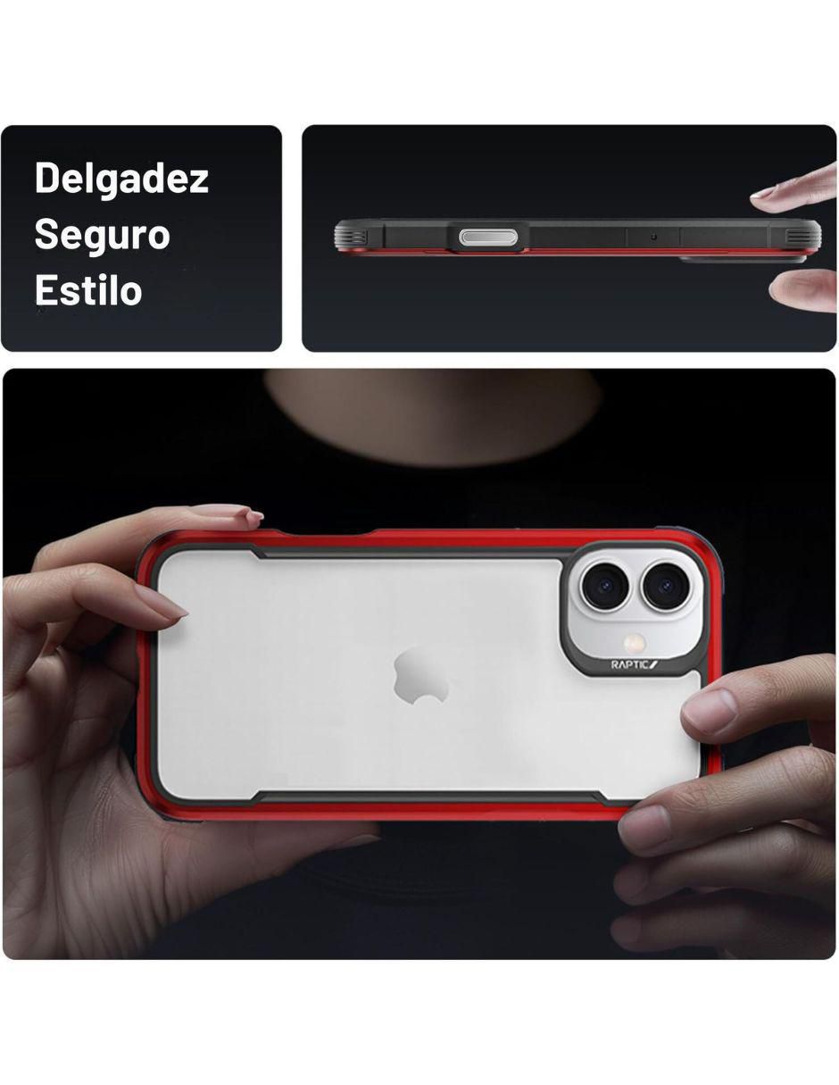 "funda para" apple shield iphone 16 plus "de" aluminio