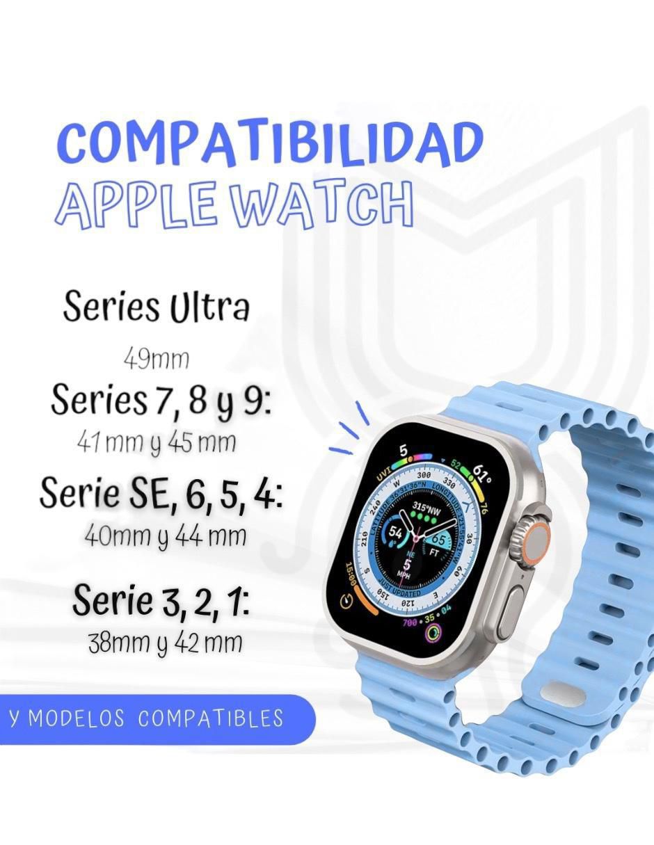 Correa para smartwatch de silicón 6