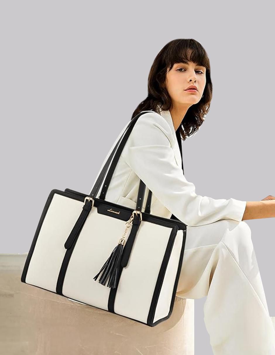 Maletín Baby México de cuero Laptop para mujer 2