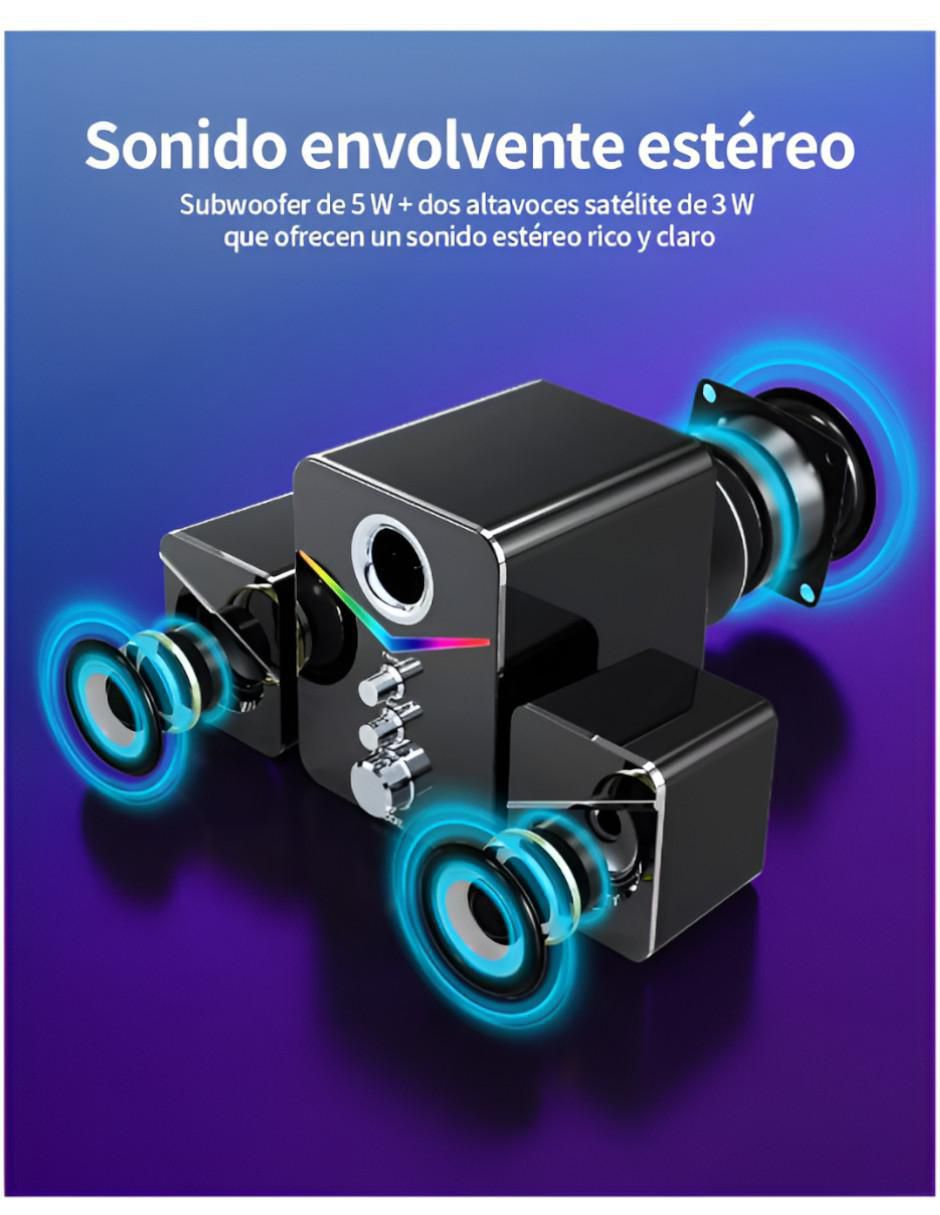 Set de bocinas alámbrica 2